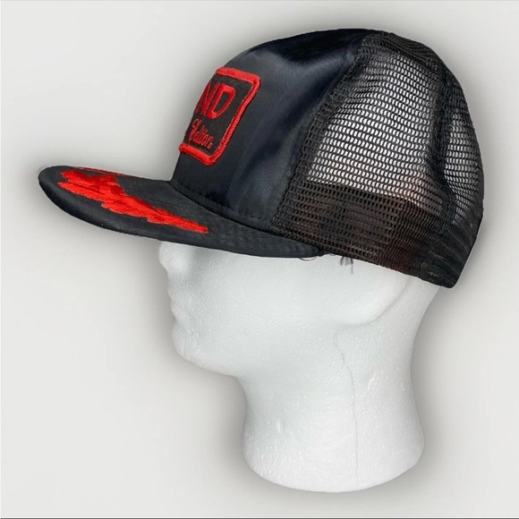 Vintage Lund Boats Hat Cap SnapBack Motor Boating Fishing Adjustable Super Satin - Picture 3 of 11